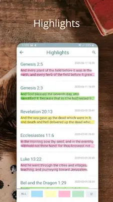 Bible KJVA android App screenshot 6